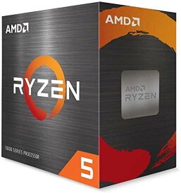AMD Ryzen 5 5600X with Wraith Stealth cooler 3.7GHz 6コア / 12スレッド 35MB 65W【国内正規品】100-100000065BOX