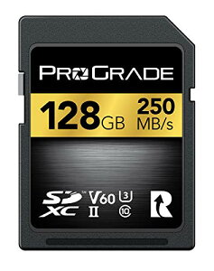 ProGrade Digital (vO[hfW^) ySDXC UHS-II V60z GOLD 128GB KAi