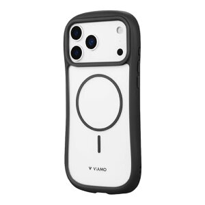 LEPLUS iPhone 17 Pro Max�Ή� �Ϗ��E�ϏՌ��n�C�u���b�h�P�[�X �uViAMO mag�v �_�[�N�O���[ LN-IL2 ��������