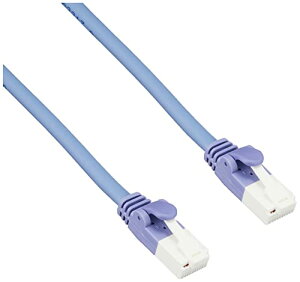 ELECOM EU RoHS�w�ߏ��� CAT5E�ܐ܂�h�~ LAN�P�[�u�� 15m �ȈՃp�b�P�[�W�d�l(�u���[) LD-CTT/BU15 ��������