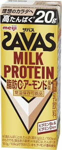SAVAS(�U�o�X) MILK PROTEIN ���b0 �A�[�����h���� 200ml×24�{ ����ς�20g ���� �~���N�v���e�C�� ��������