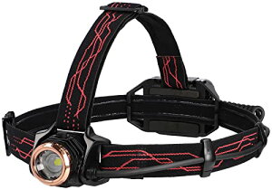 GENTOS(�W�F���g�X) LED �w�b�h���C�g USB�[�d��(��p�[�d�r/�P4�d�r) ���� 450���[���� �h�� G�V���[�Y GH-1 ��������