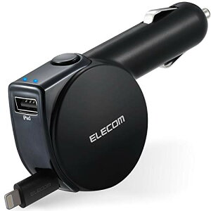 �G���R�� �J�[�`���[�W���[ �V�K�[�\�P�b�g 24W Lightning�P�[�u����� ���C�g�j���O 90cm USB-A ×1 �y iPh ��������