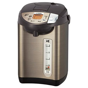 �^�C�K�[���@�r(TIGER) �d�C�|�b�g ���C���X �ߓdVE�ۉ� 7�̈��S�E���S�\�� �Ƃ��q���� 3.0L �u���E�� PIW-A300 ��������