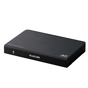 �G���R�� HDMI���z�� 4K 60Hz(18Gbps) 1���� 4�o�� HDCP2.2�Ή� VSP-HDP14BK �u���b�N ��������