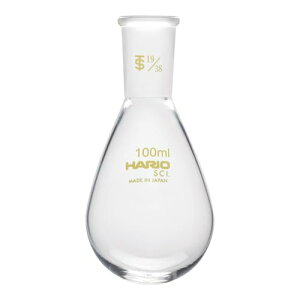 �n���I(Hario) ���ʐ������Ȃ��t���X�R 100mL TS19/38 NFJ-100-19.38-SCI ��������