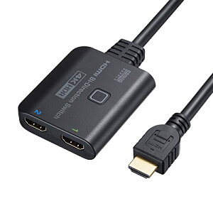 �T�����T�v���C(Sanwa Supply) 4K�EHDR�EHDCP2.2�Ή�HDMI�ؑ֊�(2���́E1�o�͂܂���1���́E2�o��) SW- ��������
