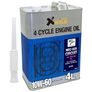 4�T�C�N���G���W���I�C�� MEC-025 CIRCUIT AET 10W-60 4L