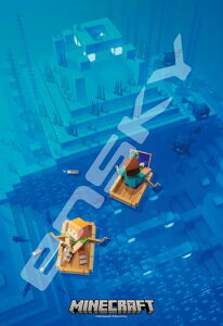 �G���X�J�C(ENSKY) MINECRAFT �}�C���N���t�g Boat Trip 26×38cm �A�[�g�N���X�^�� �W�O�\�[�p�Y�� 30 ��������
