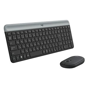 Logicool �É� ���C�����X�}�E�X �L�[�{�[�h �Z�b�g MK470GR �O���t�@�C�g ���^ USB�ڑ� ���^ ���C�����X �}�E�X ��������