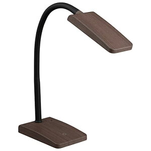 �I�[���d�@ LED�f�X�N�����v �f�X�N���C�g �w�K�X�^���h �����F �u���E���ؖڒ� DS-LS20-T 06-3831 OHM ��������