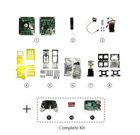 ミニぷぱ： コンプリート・キット　AIロボット スマートロボット 四足ロボット 教育用ロボット 本格オープンソース STEM K12