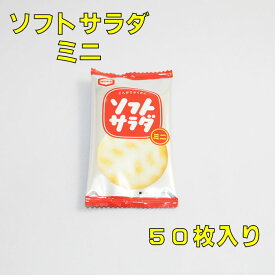 亀田製菓　1枚ソフトサラダミニ　ひとくちサイズ　50枚入り