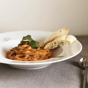 お取り寄せ【Whitest ホワイテスト パスタボウルLL 30cm】 / パスタ皿 カレーボウル 白 陶器 陶磁器 リム サラダボウル レストランの食器 おしゃれ モダン 業務用食器 ホワイト 大皿 大鉢 ワンプ