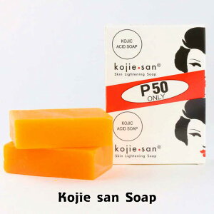 [Kojie-san Soap �R�W�G�T�� �Ό�] �t�B���s���ő�l�C��Kojic Soap�B�R���j���N�������g�p���č��ꂽ��Ԃ̐Ό��B������65g 2�p�b�N�B