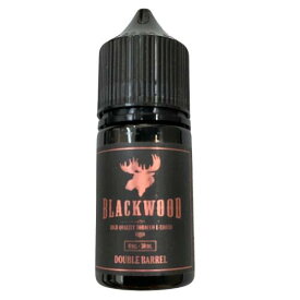 DOUBLE BARRELE (ダブルバーレル) 30ml Blackwood (ブラックウッド) バニラ シナモン タバコ VCT 商品はロケットボトルタイプとなります。 スイートスパイスタバコ 電子タバコ ベイプ カナダ産 VAPE リキッド 送料無料 E-liquid