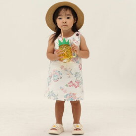 かりゆしウェア キッズ 親子 結婚式 沖縄 かりゆし シャツ アロハ アロハシャツ MANGO HOUSE マンゴハウス 国産 リゾート お揃い ペア サマードレス 258033 あっちゃめシーサー