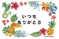 メッセージカード：シーサーパラダイス
