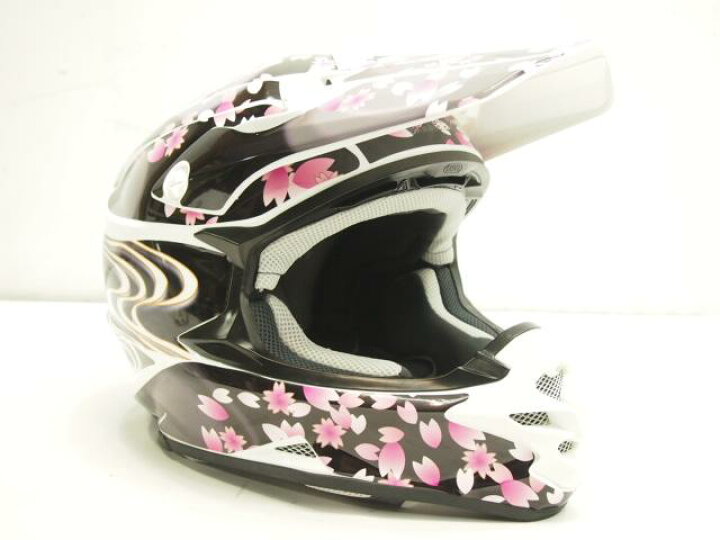 楽天市場 Vfx W用 ヘルメット デカール 和柄 桜 S M L 桜吹雪 和風 ステッカー 傷防止 かっこいい オフロード ショウエイ Shoei モトクロス Maniac Collection