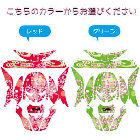 VFX-W用 ヘルメット デカール 和柄 桜/S/M/L 桜吹雪 和風　ステッカー 傷防止 かっこいい オフロード ショウエイ SHOEI モトクロス