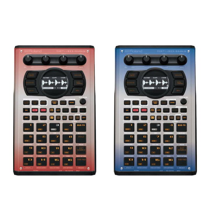 楽天市場】ローランド SP-404MK2 カスタムスキン クリアグラデーション 