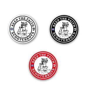 缶バッジ 32mm scooterboys キャップ 帽子 バックパック リュック イラスト ネコ 黒猫 vespa lambretta シンボル scooter バイク オリジナル giorno CUB jog today ジョルノ カブ ジョグ 缶バッチ キャスケット R