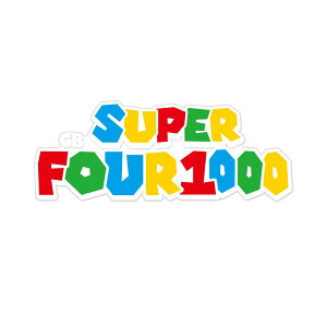 (����) �X�[�p�[�t�H�A �G���u���� ��������X�e�b�J�[ 10cm super four �z���_ CB400 CB1000 �f�J�[�� �����|�C���g �J���t�� sticker �T�C�h�J�E�� �p���f�B �J���t��