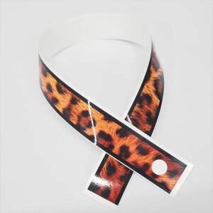 ヘルメット ラインステッカー 1本 アニマルライン 50cm ヘビ柄 ヒョウ柄 スネーク レオパード アクセント かわいい 初心者向け 汎用 ヘルメットカスタム 差し色 かっこいい 半ヘル ジェッペル