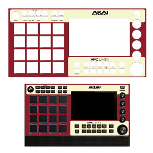 Akai Professional MPC LiveII��p �J�X�^���X�L�� �J�X�^���X�e�b�J�[�i�Q�[���@���j�T���v���[ �����y�� ���{�͕̂ʔ��� MPCLIVE2 �A�J�C ���g�� �X�L���V�[��