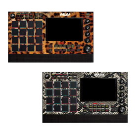 Akai Professional MPC LiveII専用 カスタムスキン カスタムステッカー アニマル（ヒョウ柄/ヘビ柄）サンプラー 音響楽器 ※本体は別売り MPCLIVE2 アカイ レオパード スネーク