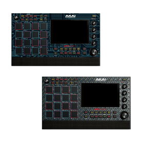 Akai Professional MPC LiveII専用 カスタムスキン カスタムステッカー（基盤/縞板）サンプラー 音響楽器 ※本体は別売り MPCLIVE2 アカイ 鉄板