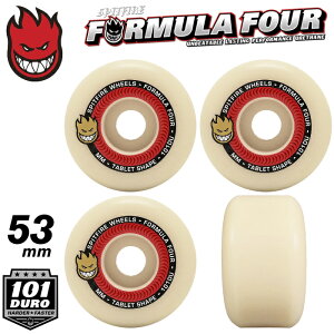 yjzXP[g{[hEB[ SPITFIRE Xsbgt@C[ F4 FORMULA FOUR TABLET - 101DURO 101A 53mm RED tH[~tH[ ^ubg bh 41Zbg p[c n[h EC[ ^C X