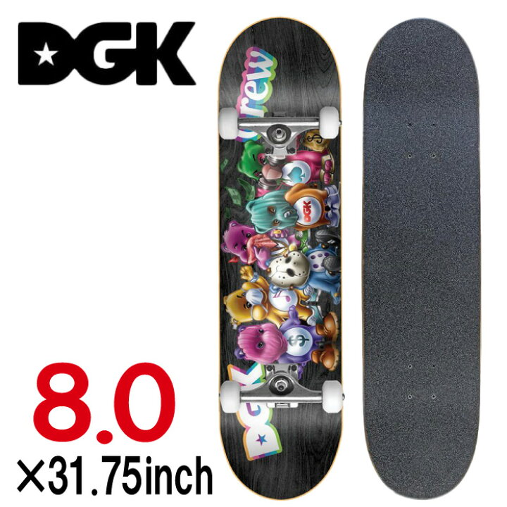 楽天市場】【日祝も発送】スケートボード スケボー コンプリート DGK 