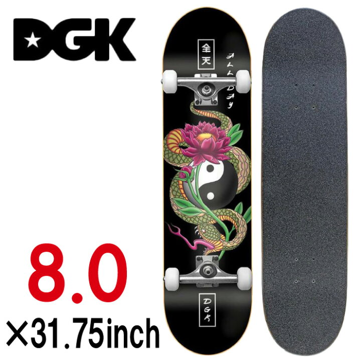 楽天市場】スケートボード スケボー コンプリート DGK ディージーケー  