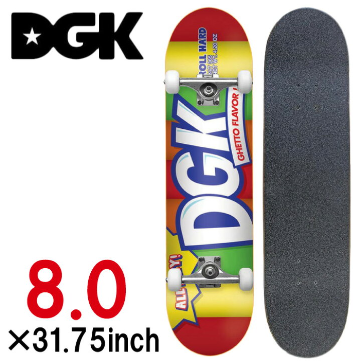 楽天市場】スケートボード スケボー コンプリート DGK ディージーケー  