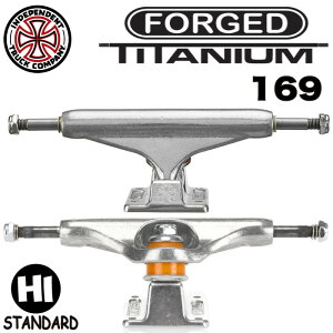 �y���j�������z�X�P�[�g�{�[�h �X�P�{�[ INDEPENDENT TRUCK TITANIUM �C���f�B�y���f���g �g���b�N �`�^�j�E�� 169 �C���f�B�[ �Ōy�� �`�^�� 2��1�Z�b�g �O��Z�b�g