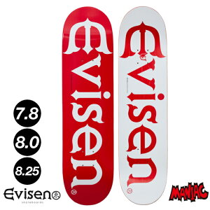 yjzXP{[ fbL XP[g{[h EVISEN GBZ GrZ EVI-LOGO RED 7.8 8.0 8.25 SK8 SKATEBOARD  Xg[g gbN lp