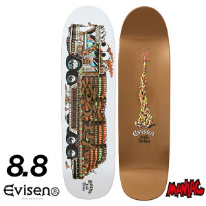 yjzXP{[ fbL XP[g{[h EVISEN GBZ GrZ EVISEN×OTHER BROTHER BEER / DECO - TRUCK 8.8inch N[W[t SK8 SKATEBOARD  Xg[g gbN lp