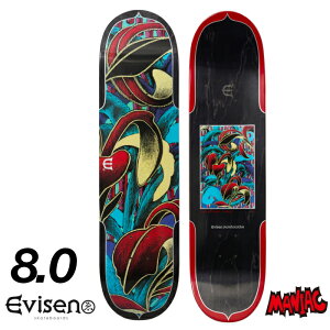 yjzXP{[ fbL XP[g{[h EVISEN GBZ GrZ HANA-BI 8.0inch SK8 SKATEBOARD  Xg[g gbN lp