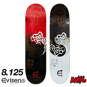 yjzXP{[ fbL XP[g{[h EVISEN GBZ GrZ YIN-YANG FIRE 8.125inch SK8 SKATEBOARD  Xg[g gbN lp