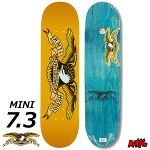 yjzXP{[ fbL Pi XP[g{[h A^C A`q[[ A^Cq[[ ANTIHERO CLASSIC EAGLE MINI 7.3 SK8 SKATEBOARD  Xg[g p[N gbN qp LbY KIDS 7.3C