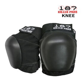 【日祝も発送】スケートボード スケボー プロテクター 187 KILLER PADS キラーパッド PRO KNEE PAD プロニーパッドSK8 スケート ストリート スポーツ用 スケーター Skateboard ひざ用 膝