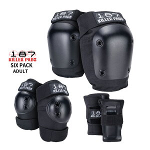 yjzXP[g{[h XP{[ veN^[ 187 KILLER PADS L[pbh ADULT SIX PAD SET A_gVbNXpbh SK8 XP[g Xg[g X|[cp XP[^[ Skateboard G I  3