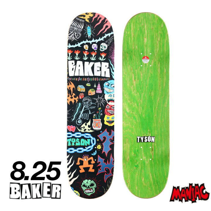 楽天市場】【抽選で最大5000PTゲット】スケボー デッキ ベイカー BAKER 
