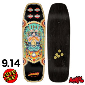 スケボー デッキ単品 スケートボード SANTA CRUZ サンタクルーズ サンタクルズ クルーザー DELFINO PINBALL 9.14” SKATE サーフスケート パーク ボウル サーフィン トレーニング 板 【あす楽対応】