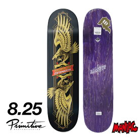 スケボー デッキ 単品 スケートボード PRIMITIVE プリミティブ RODRIGUEZ TWIN NOSE EAGLE DECK 8.25 8.25インチ SK8 SKATEBOARD 板 ストリート トリック 大人用