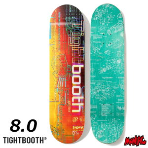 XP{[ fbL XP[g{[h TIGHT BOOTH ^Cgu[X ANALYZE2 DECK 8.0 8.0C` SK8 SKATEBOARD  Xg[g gbN lp TIGHTBOOTH PRODUCTION ^Cgu[Xv_NV