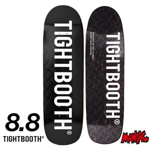 XP{[ fbL XP[g{[h TIGHT BOOTH ^Cgu[X CP LOGO CRUISER BLACK 8.8 8.8C` SK8 SKATEBOARD  Xg[g gbN lp TIGHTBOOTH PRODUCTION ^Cgu[Xv_NV