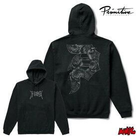 【日祝も発送】PRIMITIVE プリミティブ メンズ プルオーバー パーカー POISON HOOD スケーター メンズ トップス トレーナー フーディー スウェット フード スケートブランド 男性用 スケボー スケートボードブランド SKATEBOARD