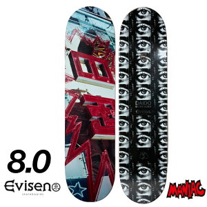 XP{[ fbL XP[g{[h 8D0 EVISEN GBZ GrZ COLOR.1 (Artwork by DAIDO MORIYAMA) 8.0 SKATEBOARD  Xg[g gbN lp